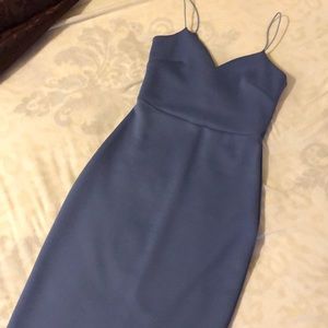 Simple ASOS blue midi - size 2
